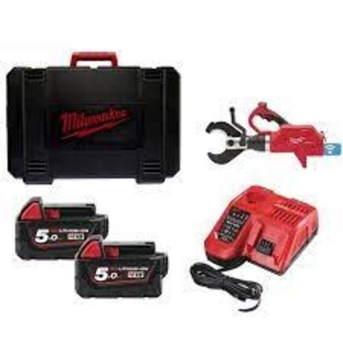 Milwaukee M18 HCC75-502C M18 FORCE LOGIC hydraulische ondergrondse kabelkniptang