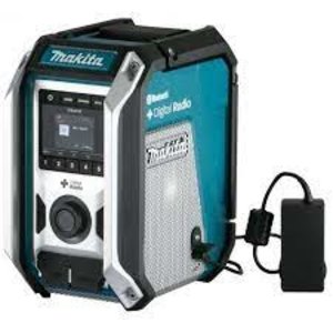 Makita DMR115 Makita Bouwradio   FM DAB/DAB+ Bluetooth aanbieding nieuwste model