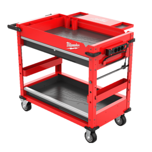 Milwaukee steel storage gereedschapswagen set 2 Milwaukee steel storage gereedschapswagen set 2