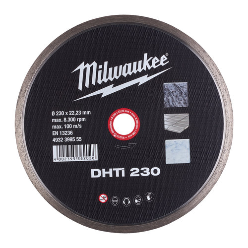 Milwaukee Diamantslijpschijf keramiek DHTi 230 mm