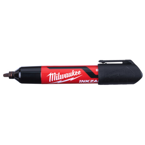 Milwaukee Marker INKZALL™ Beitel punt L 6,2 mm zwart (blister 3 stuks)