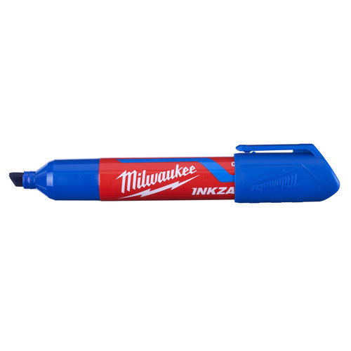 Milwaukee Marker INKZALL™ Beitel punt L 6,2 mm blauw, bulk (afname per 12 stuks in karton)