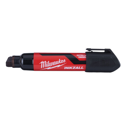 Milwaukee Marker INKZALL™ Beitel punt XL 14,5 mm zwart, bulk (afname per 12 stuks in karton)