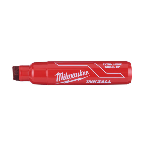 Milwaukee Marker INKZALL™ Beitel punt XL 14,5 mm rood, bulk (afname per 12 stuks in karton)