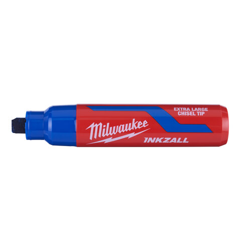 Milwaukee Marker INKZALL™ Beitel punt XL 14,5 mm blauw, bulk (afname per 12 stuks in karton)