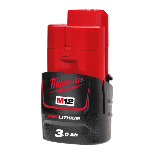 Milwaukee M12 B3 (12 V / 3,0 Ah) M12 3,0 Ah accu