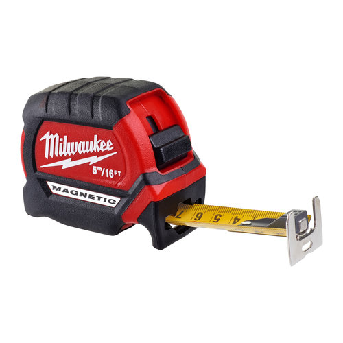 Milwaukee Rolmaat Mag Tape 16ft / 5 M x 27 mm