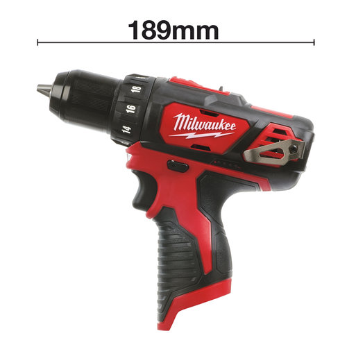 Milwaukee M12 BDD-0 M12 subcompactboorschroefmachine