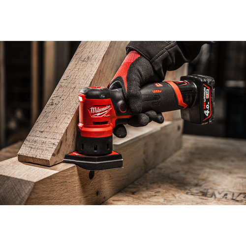 Milwaukee M12 FDSS-422X - M12 FUEL™ Delta schuurmachine, 1x 2,0 Ah, 1 x 4,0 Ah