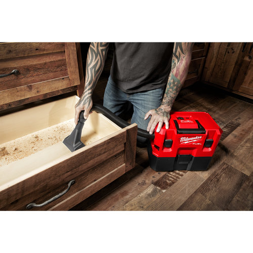 Milwaukee M12 FVCL-0  M12 FUEL nat/droogzuiger