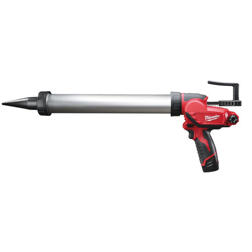 Milwaukee M12 PCG/600A-201B  subcompactkit-/lijmpistool met 600 ml patroonhouder