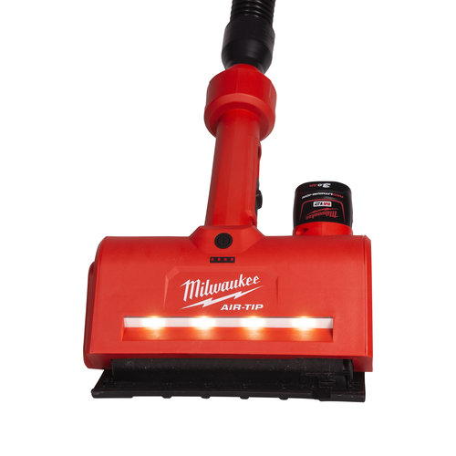 Milwaukee M12 AUN-0 - M12 AIR-TIP™ stofzuiger mondstuk met borstel