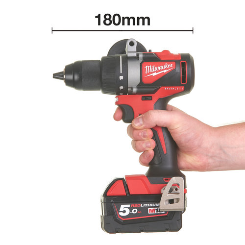 Milwaukee M18 BLDD2-402X M18 koolborstelloze boorschroefmachine