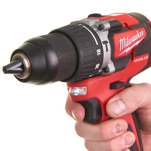 Milwaukee M18 CBLPD-402C M18 compacte koolborstelloze slagboormachine