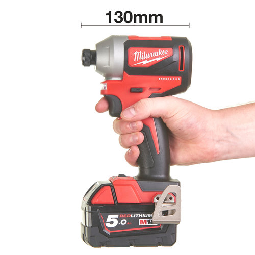 Milwaukee M18 BLID2-502X - M18™ koolborstelloze slagschroevendraaier