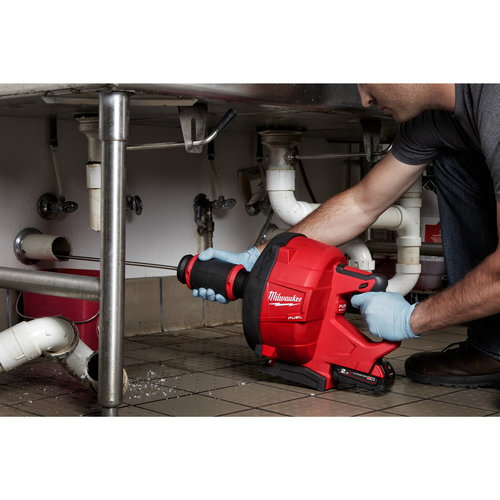 Milwaukee M18 FDCPF8-0C M18 FUEL ontstoppingsmachine - stroomtoevoer 8 mm