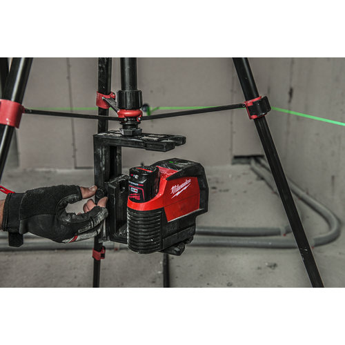 Milwaukee M12 CLLP-0C M12 groene kruislijnlaser/loodlaser