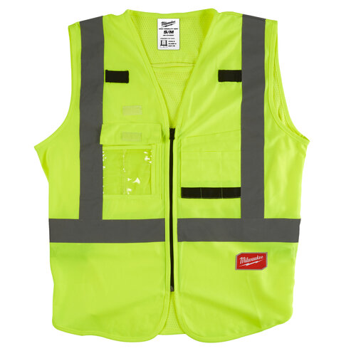 Milwaukee Hi-vis veiligheidshesje klasse 2 geel - S/M - 1 stuk