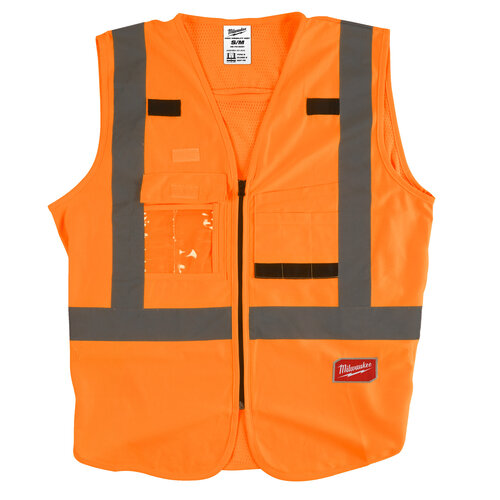 Milwaukee Hi-vis veiligheidshesje klasse 2 oranje - S/M - 1 stuk