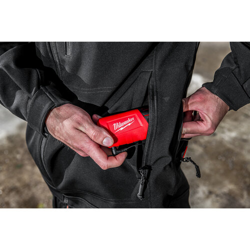 Milwaukee M12 HJBL5-0 (S) - M12™ premium heated jacket zwart