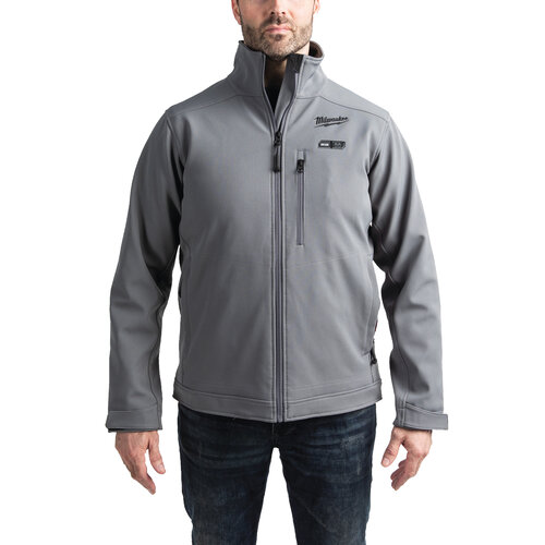 Milwaukee M12 HJGREY5-0 (XXXL) - M12™ premium heated jacket grijs