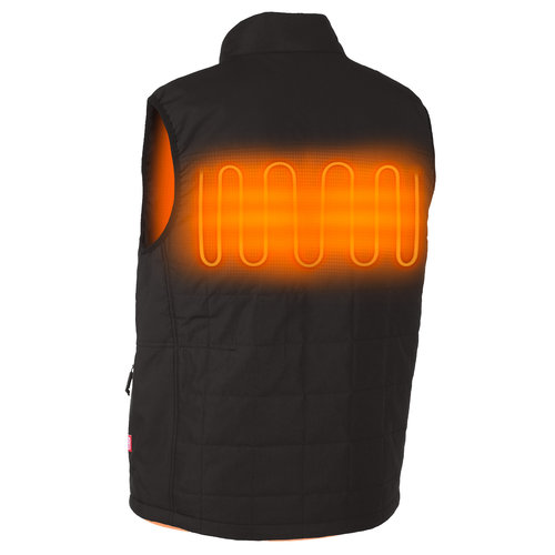 Milwaukee M12 HPVBL2-0 (M) - M12 Heated Puffer Vest Black