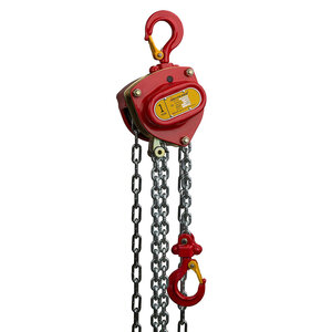 Delta DELTA RED premium handkettingtakel 1 ton 3 meter hijshoogte