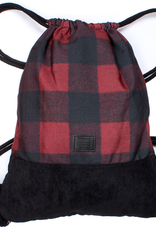 Kollegg Kollegg, Bag, two-tones plaid, rot/schwarz