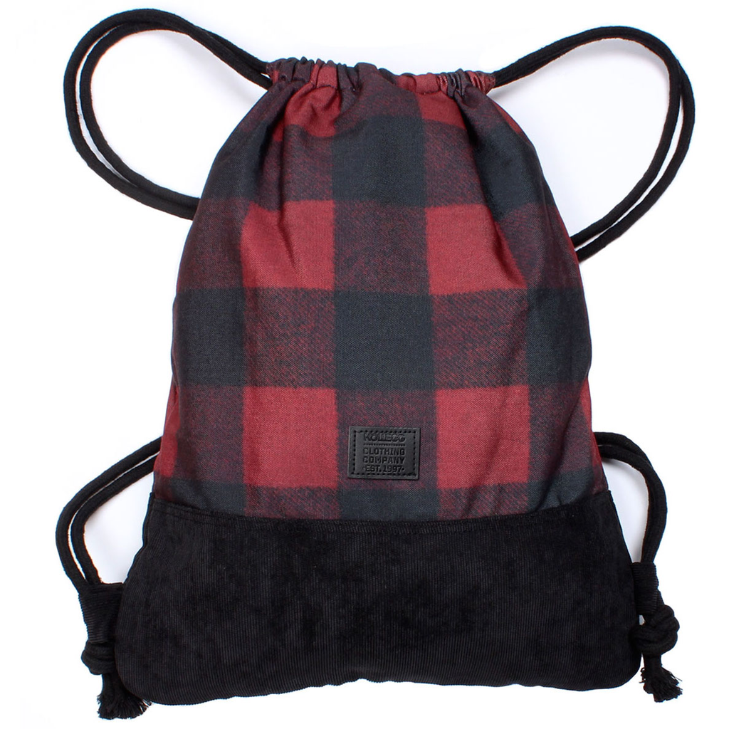 Kollegg Kollegg, Bag, two-tones plaid, rot/schwarz