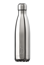 Chilly's Chilly’s Bottles, Chrome Silver, 500ml