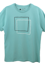 Ginga Ginga, Squares T-Shirt, green, XL