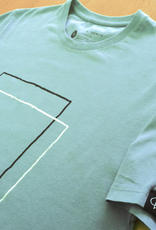 Ginga Ginga, Squares T-Shirt, green, XL