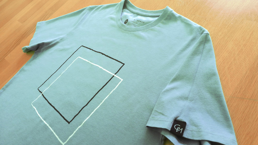 Ginga, Squares T-Shirt, green, XL
