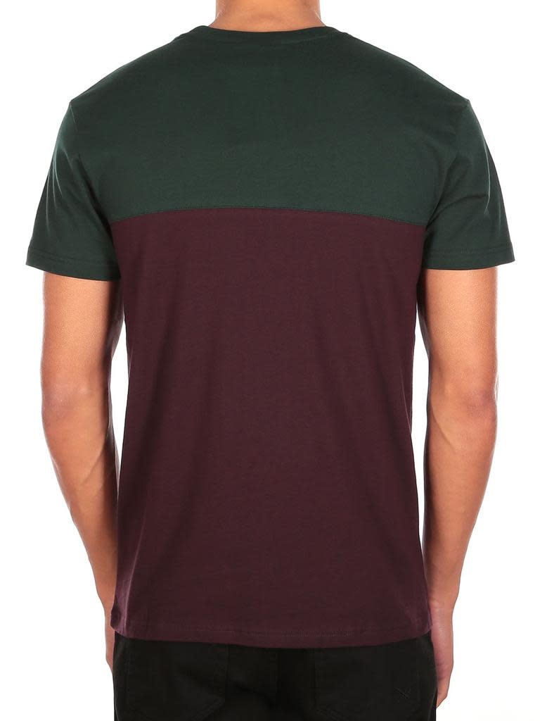 Iriedaily Iriedaily, Block Pocket Tee, aubergine, M