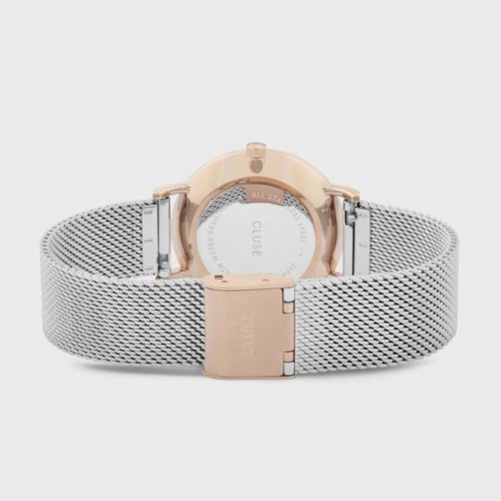 Cluse Cluse, Minuit Mesh, silver/ rosegold