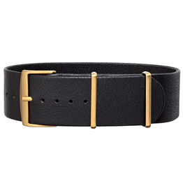 Kerbholz Kerbholz, Walter Strap, black/brass