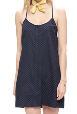 Obey Obey, Sanders Dress, navy multi, M