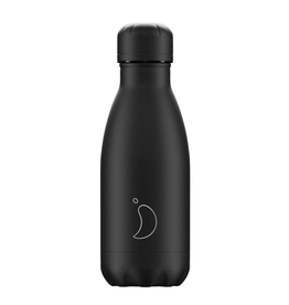 Chilly's Chilly’s Bottles, Monochrome, all black, 260ml