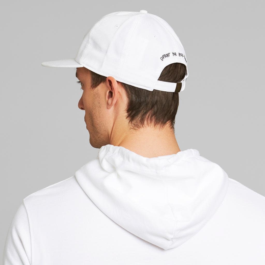 Dedicated Dedicated, Cap Globe, white