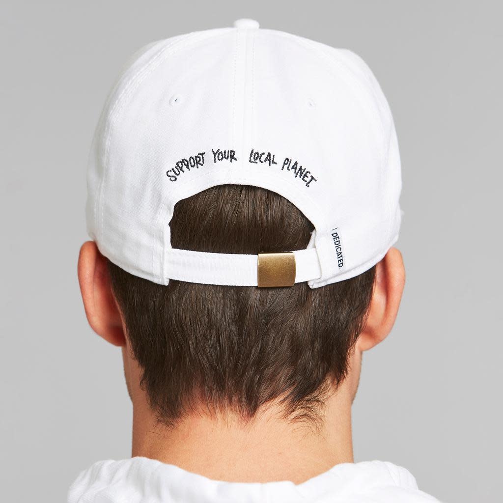 Dedicated Dedicated, Cap Globe, white