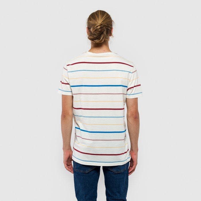 RVLT RVLT, 1121 Striped T-Shirt, off white, L