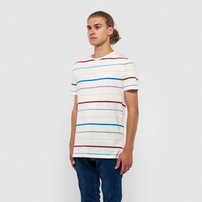 RVLT RVLT, 1121 Striped T-Shirt, off white, L