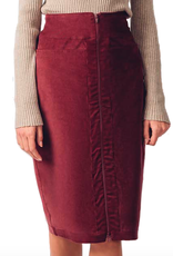 Skunkfunk Skunkfunk, Ezozia Skirt Cord, burgundy, XS (36)