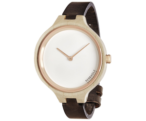 Kerbholz, Hinze, Ahorn Leder, beige schwarz NUBUC