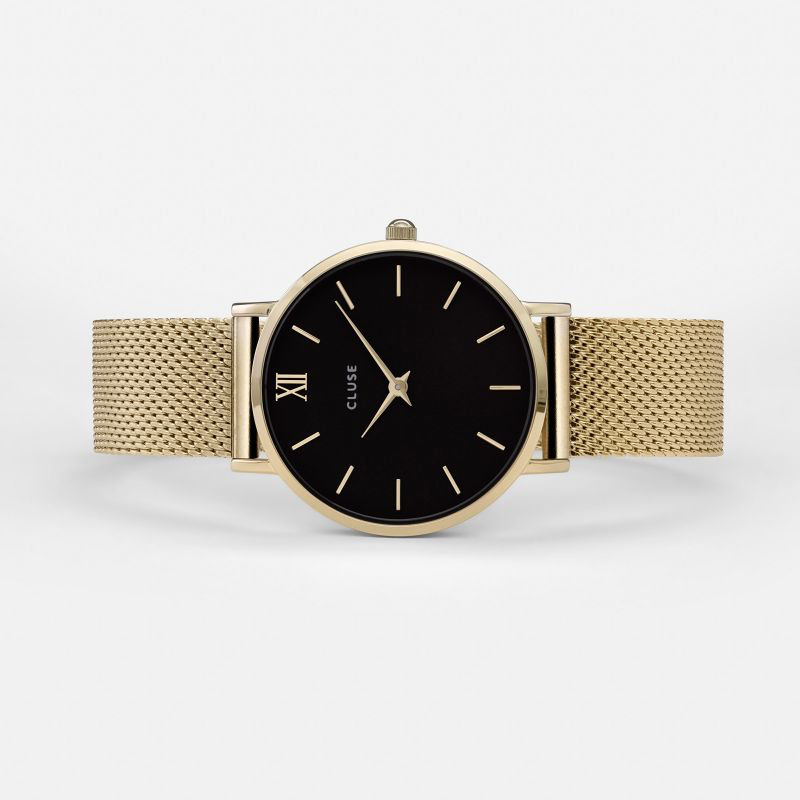 Cluse Cluse, Minuit Mesh, gold/black