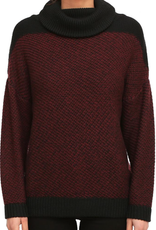 Iriedaily Iriedaily, Block Turtle Knit, maroon mel., M