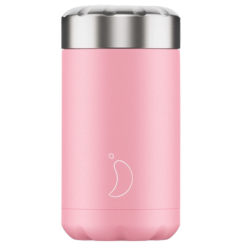 Chilly's Chilly’s Bottles, Food Pot, Pastel Pink, 500ml