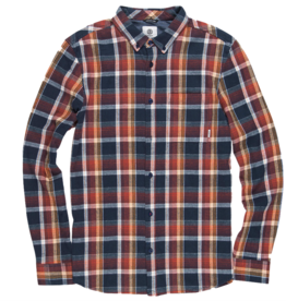 Element Clothing Element, Buffalo LS Shirt, Eclipse Navy, M