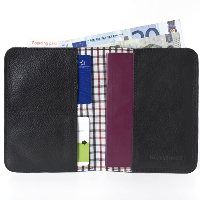 Lost & Found Accessories Lost & found, Passportholder, black