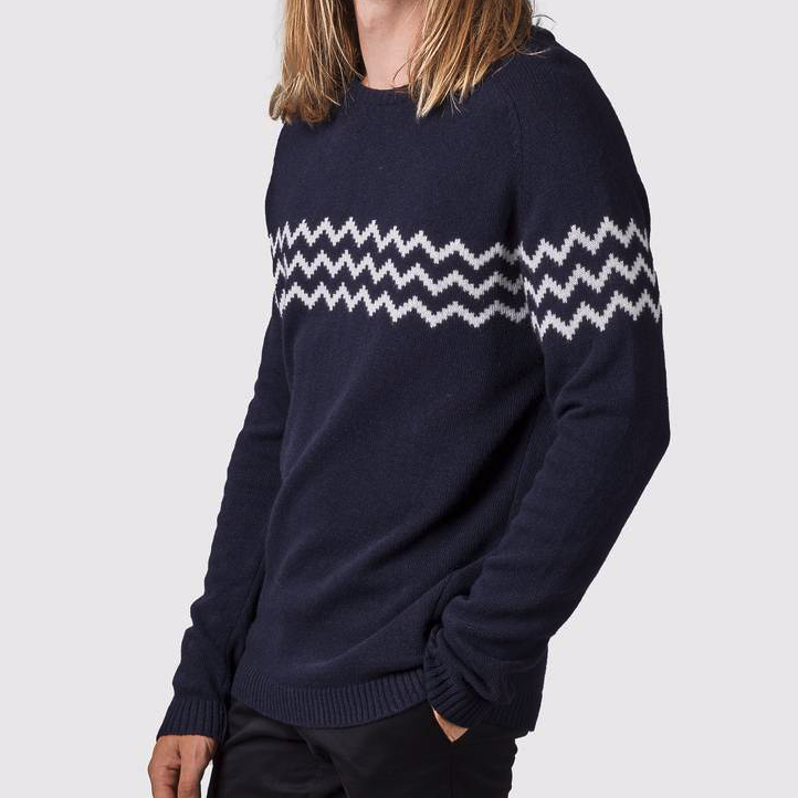 Klitmøller Klitmøller, Toke, navy/cream, L